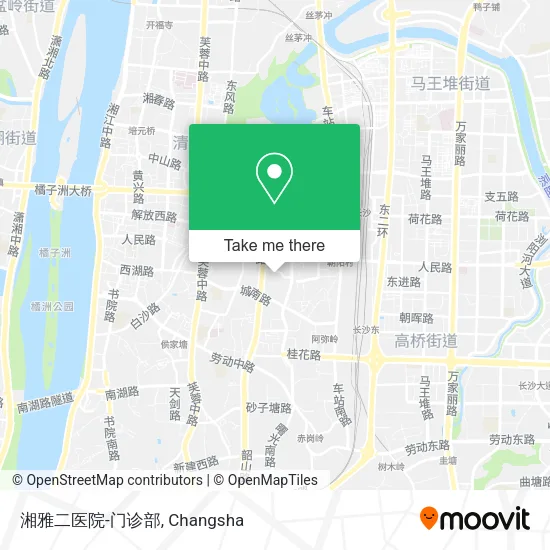 湘雅二医院-门诊部 map