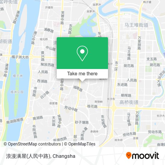 浪漫满屋(人民中路) map