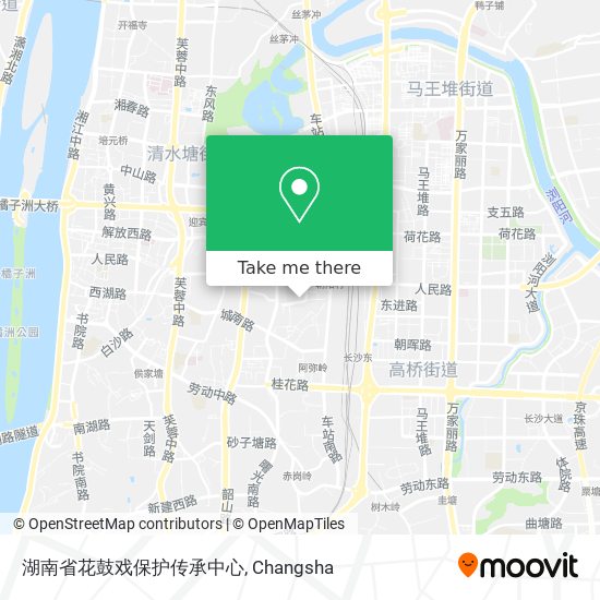 湖南省花鼓戏保护传承中心 map