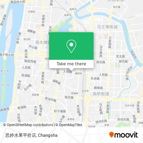 思婷水果平价店 map