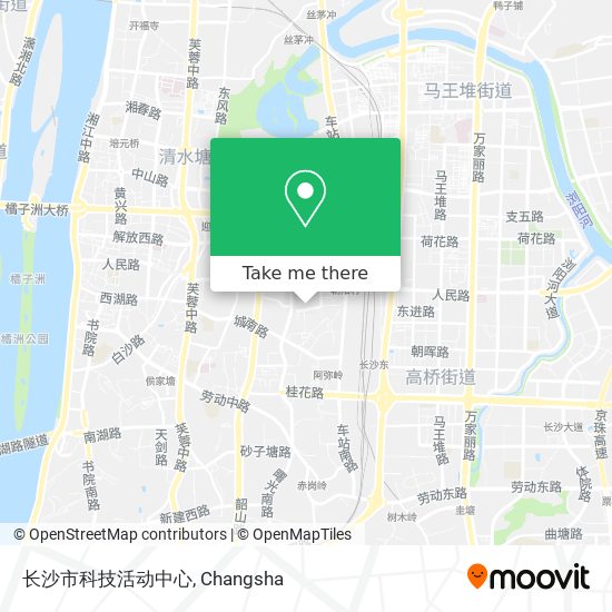 长沙市科技活动中心 map