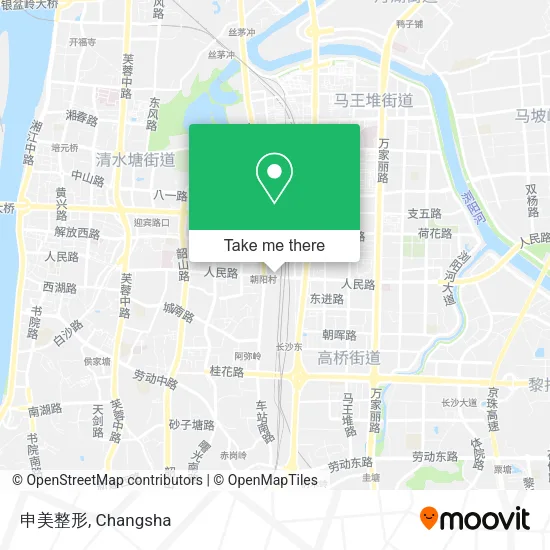 申美整形 map