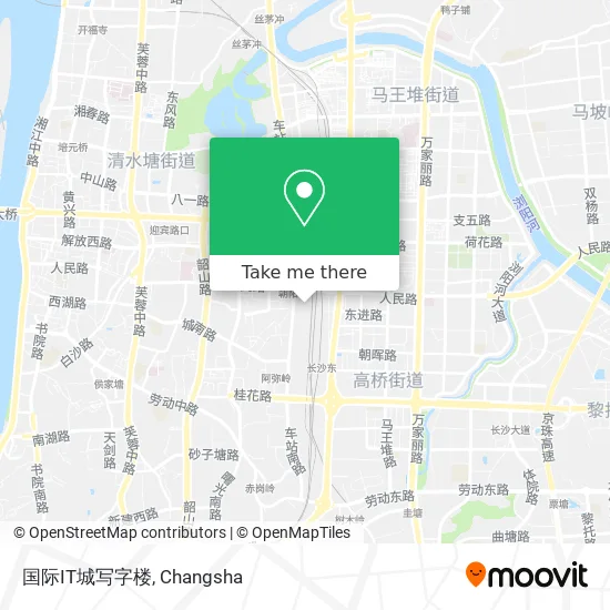 国际IT城写字楼 map
