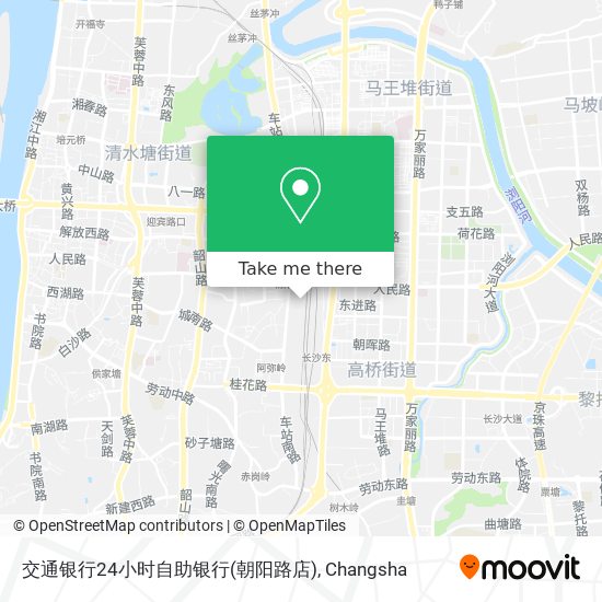 交通银行24小时自助银行(朝阳路店) map