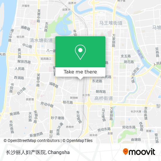 长沙丽人妇产医院 map