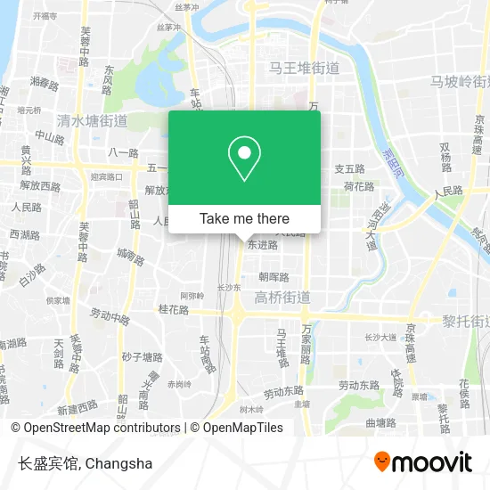 长盛宾馆 map
