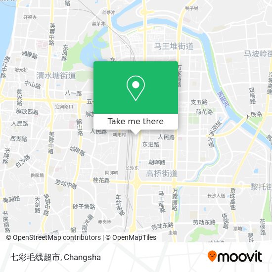 七彩毛线超市 map