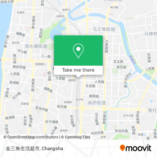 金三角生活超市 map
