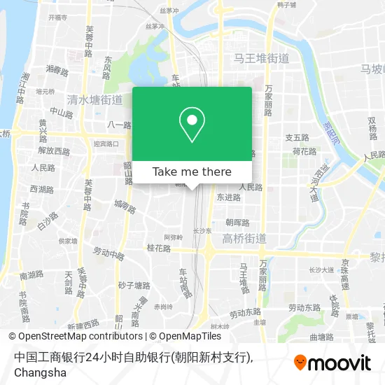 中国工商银行24小时自助银行(朝阳新村支行) map