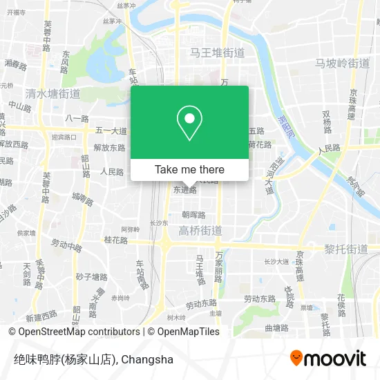 绝味鸭脖(杨家山店) map