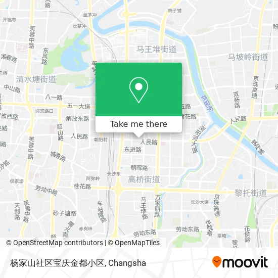 杨家山社区宝庆金都小区 map