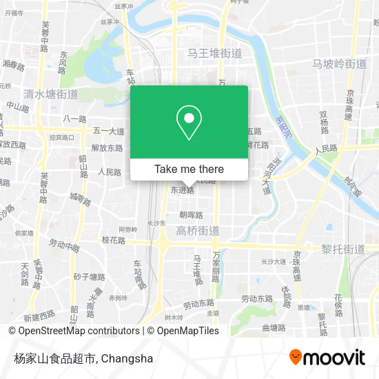 杨家山食品超市 map