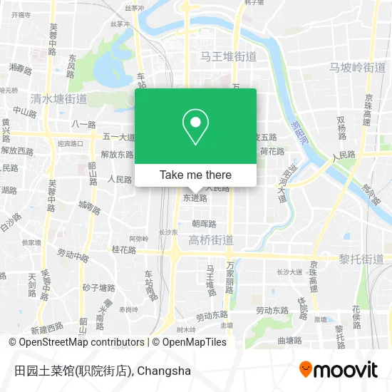 田园土菜馆(职院街店) map