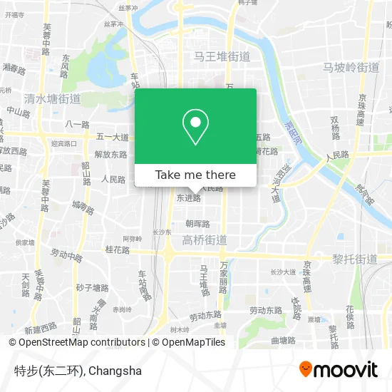 特步(东二环) map