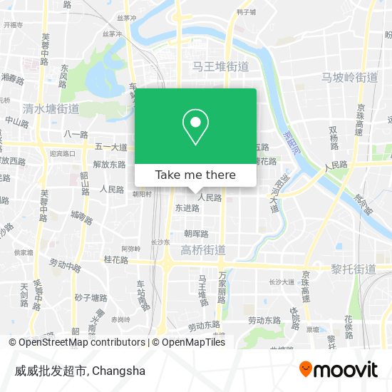 威威批发超市 map
