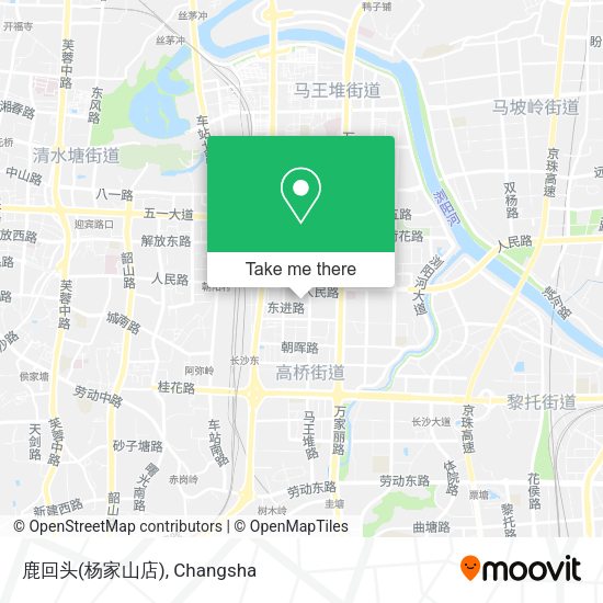 鹿回头(杨家山店) map