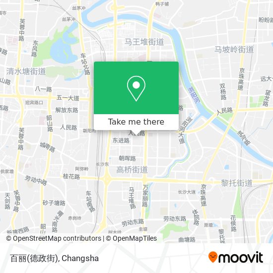 百丽(德政街) map