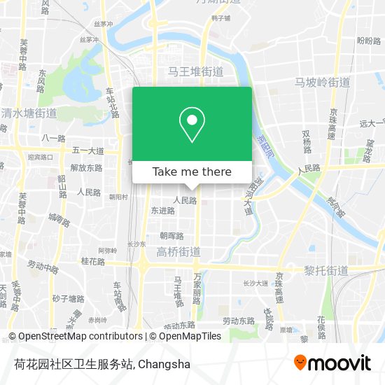 荷花园社区卫生服务站 map