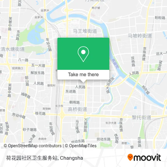 荷花园社区卫生服务站 map