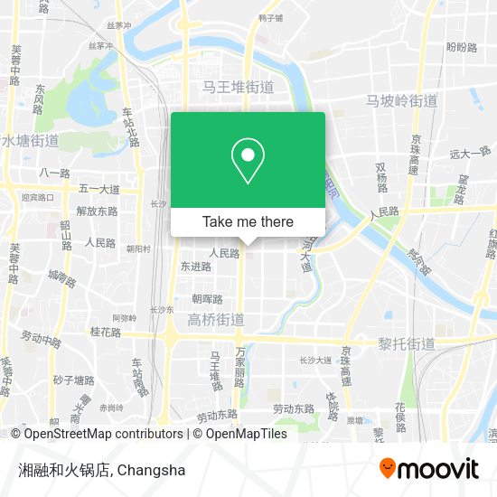 湘融和火锅店 map