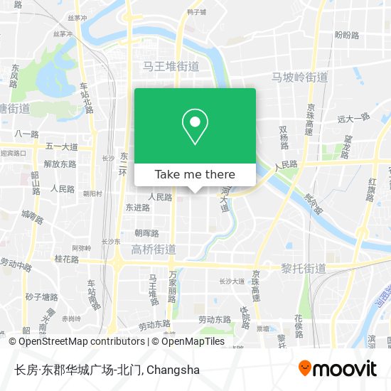 长房·东郡华城广场-北门 map