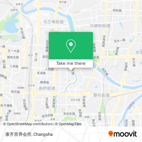 康齐营养会所 map