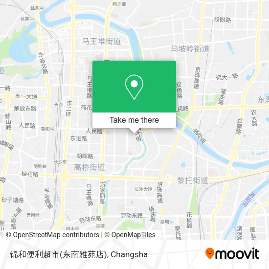 锦和便利超市(东南雅苑店) map