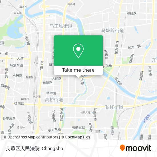 芙蓉区人民法院 map