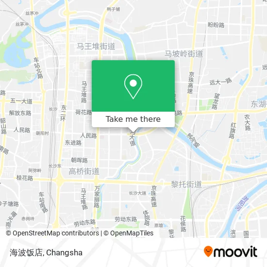 海波饭店 map