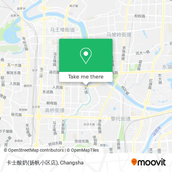 卡士酸奶(扬帆小区店) map