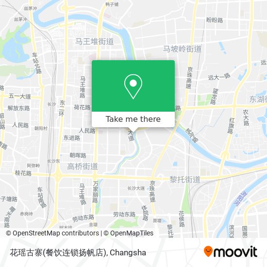 花瑶古寨(餐饮连锁扬帆店) map