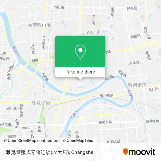 雅觅量贩式零食连锁(农大店) map