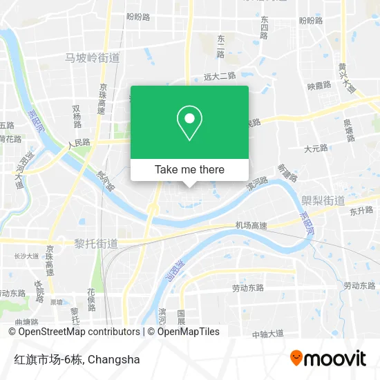 红旗市场-6栋 map