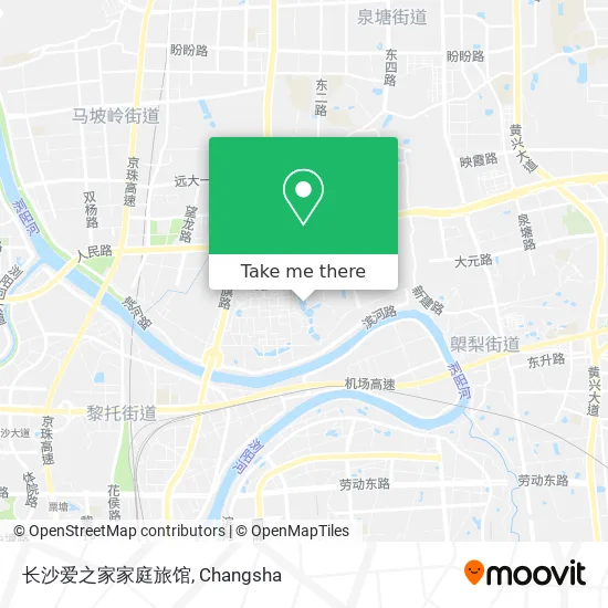 长沙爱之家家庭旅馆 map