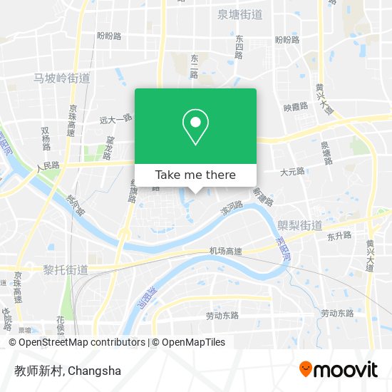 教师新村 map