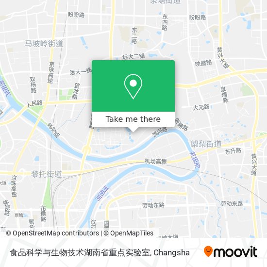 食品科学与生物技术湖南省重点实验室 map