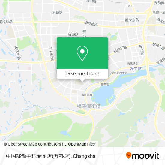 中国移动手机专卖店(万科店) map