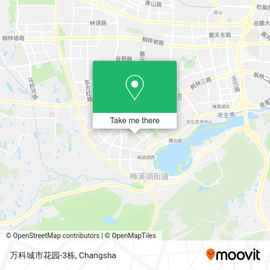 万科城市花园-3栋 map
