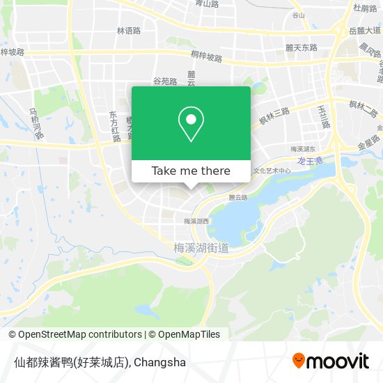 仙都辣酱鸭(好莱城店) map
