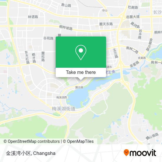 金溪湾小区 map