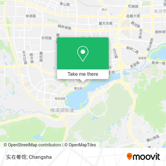 实在餐馆 map