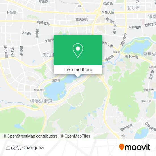 金茂府 map