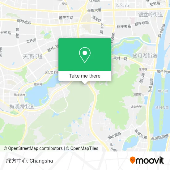 绿方中心 map