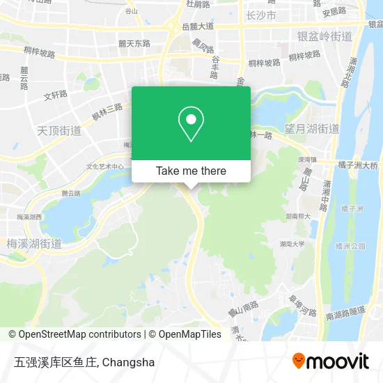 五强溪库区鱼庄 map