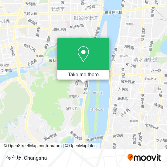 停车场 map