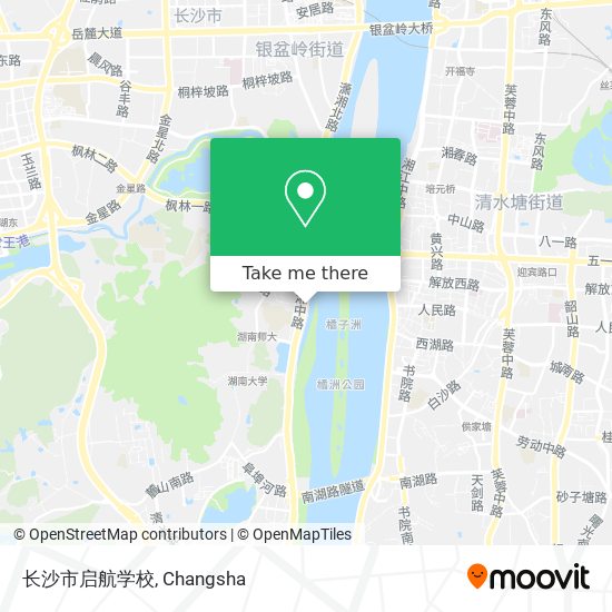 长沙市启航学校 map