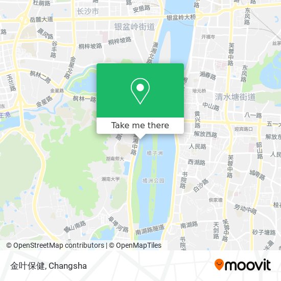 金叶保健 map