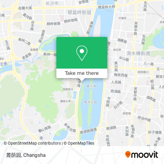 麓荫园 map