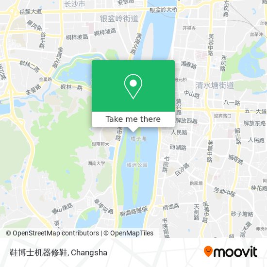 鞋博士机器修鞋 map