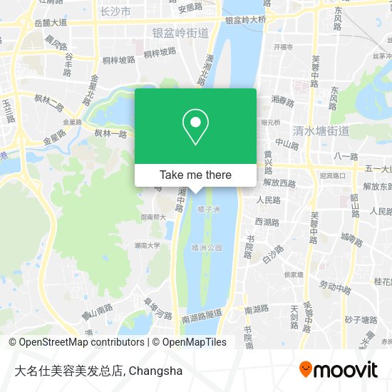 大名仕美容美发总店 map